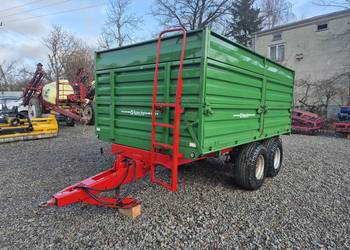 Przyczepa rolnicza  wywrotka  Polmot Warfama tandem 8 Ton.