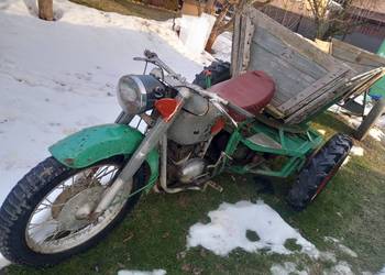 Trójkołowiec Wsk 125 + Wsteczny bieg Stan bdb Solidny