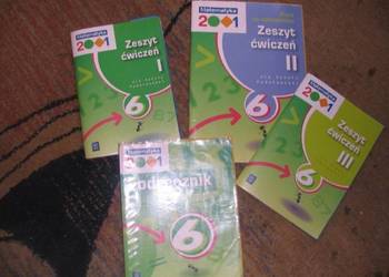 Matematyka 2001 klasa 6 podręcznik i ćwiczenia. Komplet