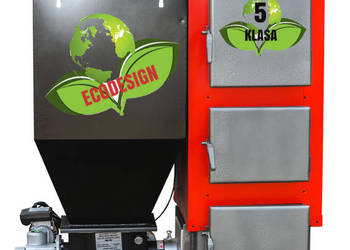 PIECE 20 kW do 200m2 Kocioł z PODAJNIKIEM Piec na EKOGROSZEK