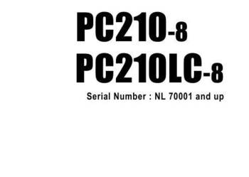 Komatsu PC210-8 PC210LC-8 katalog części PL