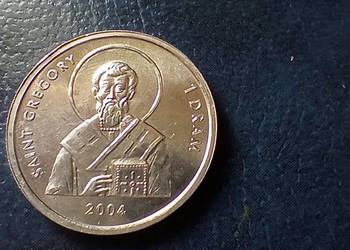 Stare monety 1 dram 2004 Św. Grzegorz Górski Karabach