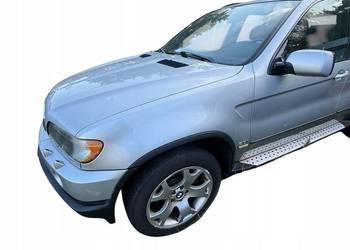 Błotnik lewy przedni przód BMW X5 E53 EU 354/7 titansilber-metallic