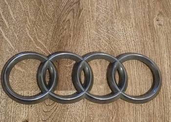 Oryginalny Znaczek / Emblemat Audi na Grill