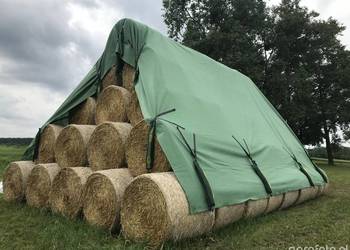 Okrycie, otulina, włóknina, plandeka FLIZ OCHRONNY na słomę sterty