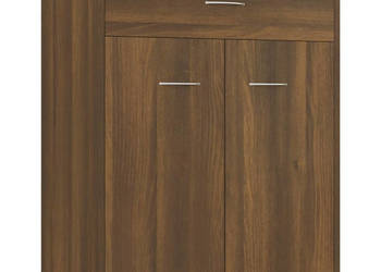 Szafka brązowy dąb 60x30x75 cm materiał drewnopochodny WM-815377
