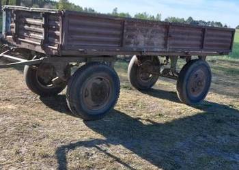Przyczepa rolnicza d35 rozrzutnik