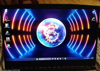 MSI Thin 15 RTX 4050 i5-12450H 16/512 144Hz – praktycznie idealny stan