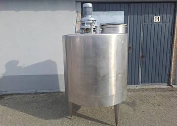 Zbiornik nierdzewny z mieszadłem 1450 L
