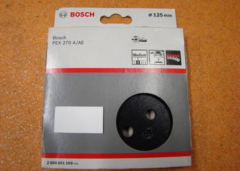 Talerz szlifierski ( dysk ) BOSCH PEX 270A / AE fi 125 Ref. 2 608 601 169