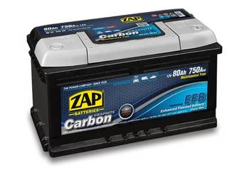 Akumulator ZAP CARBON EFB START&STOP 80Ah 750A