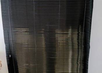 Żaluzje aluminiowe czarne