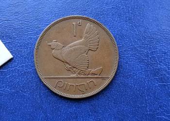 Stare monety 1 pens 1937 Irlandia
