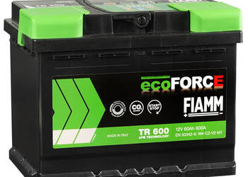 Akumulator 60AH AFB/EFB FIAMM ECOFORCE P+ || Gliwice, Toszecka 11