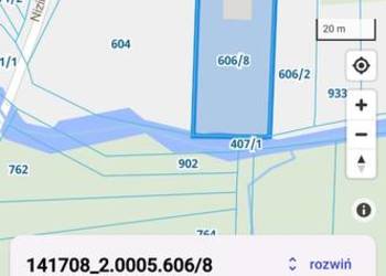 Dom 50m2 plus działka 1306m2 z dostępem do rzeki