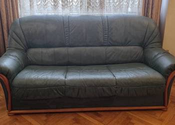 Zestaw mebli skórzanych 2+1