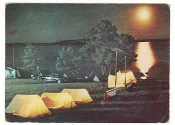 POJEZIERZE MAZURSKIE CAMPING JEZIORO ŚWIĘCAJTY