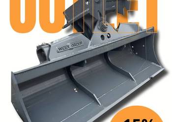 Łyżka skarpowa hydrauliczna 170 cm  6–10,5t — Lehnhoff MS08 — OUTLET