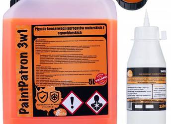 Zestaw Serwisowy do Agregatów Malarskich – Olej 0,25L + Płyn 5L | do Graco