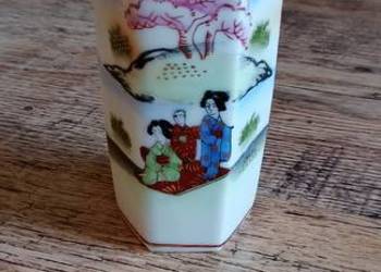 Unikat! Japońska "Gwiżdżąca" Butelka Sake Vintage – Ptak Uguisu