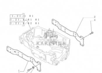 New Holland T6010 Wspornik 87487746