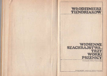 (01204) WIOSENNE SZACHRAJSTWA. TRZY WORKI PSZENICY – WŁODZIM