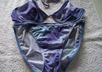 NEXT - BŁĘKITNE BIKINI DWUCZĘŚCIOWE - r. 42