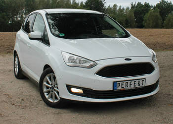 Ford C-Max 1.0 Benzyna 125 KM NAVI Grzane FOTELE Tempomat EL. PODG. Szyba …