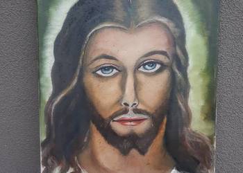 Obraz olej na płótnie Jezus 40,5x60,5cm