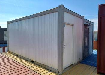 KONTENER BIUROWY SZATNIA ZAPLECZE BUDOWY 2,5×6