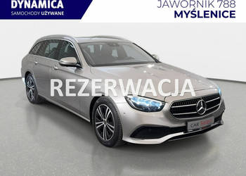 Mercedes E 220 VAT 23% 2.0d 194KM automat 2021/22 r., salon PL I właścicie…