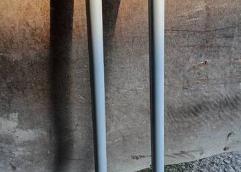Nowe dwie nogi do stołu metalowe.90 cm wys.