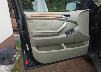 bmw x5 fotele boczki tylnia kanapa jasny srodek europe  full