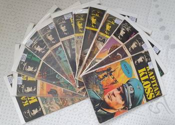 Kapitan Kloss - zestaw 12 komiksów, wydanie 1, lata 80te Kapitan Kloss - zestaw 12 komiksów, wydanie 1, lata 80te