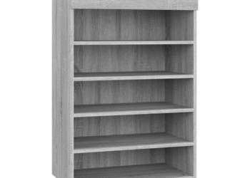 Szafka na buty szary dąb sonoma 60x35x105 cm WM-817559
