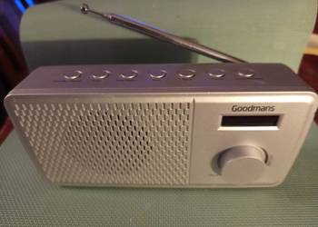 Radio turystyczne cyfrowe Goodmans 349746 DAB+FM sieciowe lub 4szt AA 1,5V