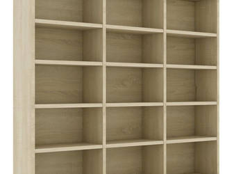 Szafka na płyty CD dąb sonoma 102 x 23 x 895 cm WM-801790