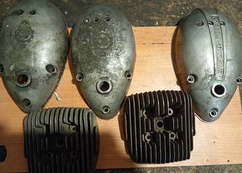 pokrywy sprzęgła WSK 125 i głowice