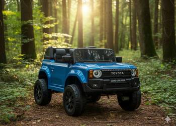 BAWIBUS.PL Auto autko na akumulator TOYOTA LAND CRUISER jeep 4x4 samochód