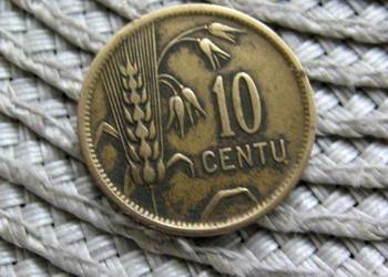 Litwa 10 Centów 1925r