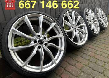 20 cali Audi A4 A5 A6 felgi koła komplet 5x112 9J Mercedes W212 W213