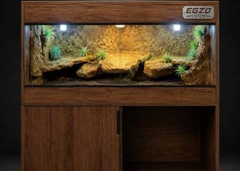Terrarium pustynne dla gekona lamparciego żółwia greckiego