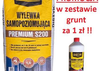 PROMOCJA! Zaprawa samopoziomująca + grunt za 1zł !  Lublin ATUT-BIS