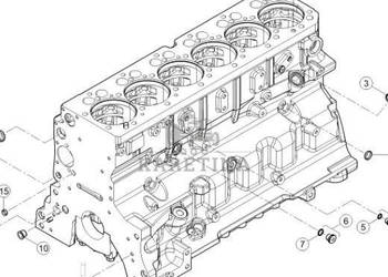 CLAAS Arion 610 660 Blok Silnika CZĘŚCI