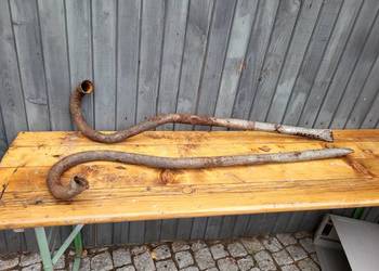 tłumik rury wydechowe wydech kolanka triumph AJS  jap wanderer