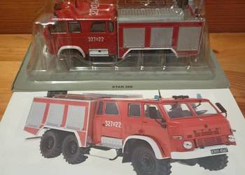 STAR 266 Straż pożarna deagostini 1:43 Kultowe ciężarówki auta PRL KcP