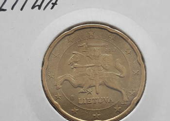 20 Eurocentów Litwa 2017 r.