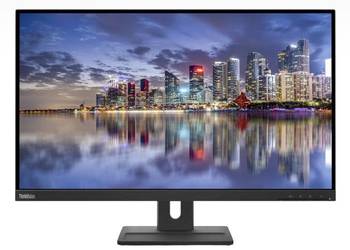 Monitor 27" 2K 2560x1440 Lenovo ThinkVision E27q-20 QHD WQHD IPS Monitor 27" 2K 2560x1440 Lenovo ThinkVision E27q-20 QHD WQHD IPS