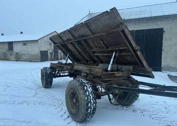 przyczepa wywrotka rama hl 8011 zarejestrowana