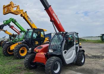 Ładowarka teleskopowa Manitou MT625  4X4 niska i wąska